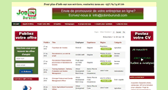 Desktop Screenshot of jobinburundi.com
